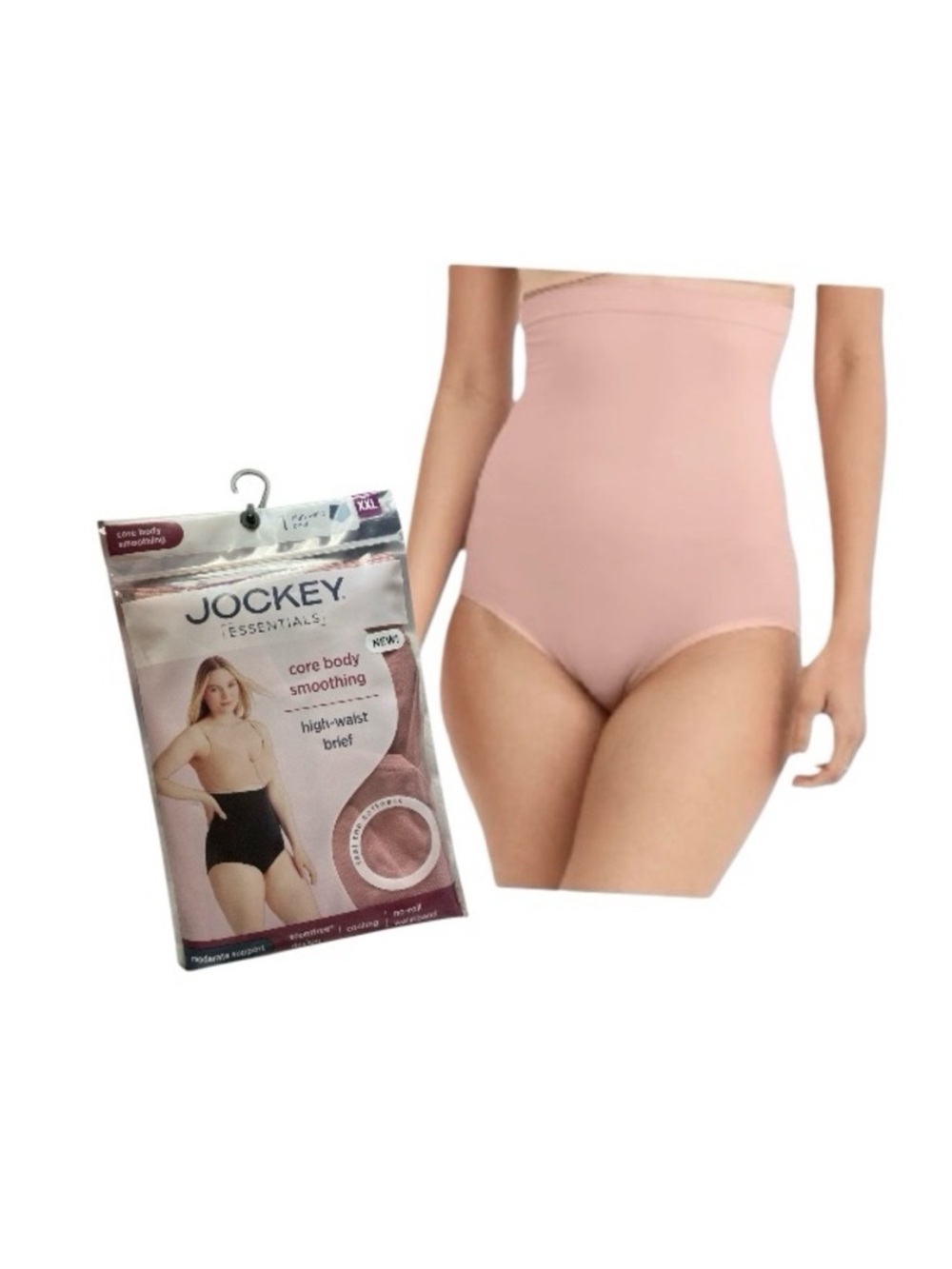 Jockey Pink Shapewear Core Body Smoothing Intimates